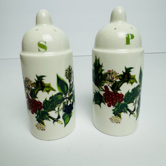 Portmeirion Botanic Garden  Salt & Pepper Shakers - Picture 1 of 7